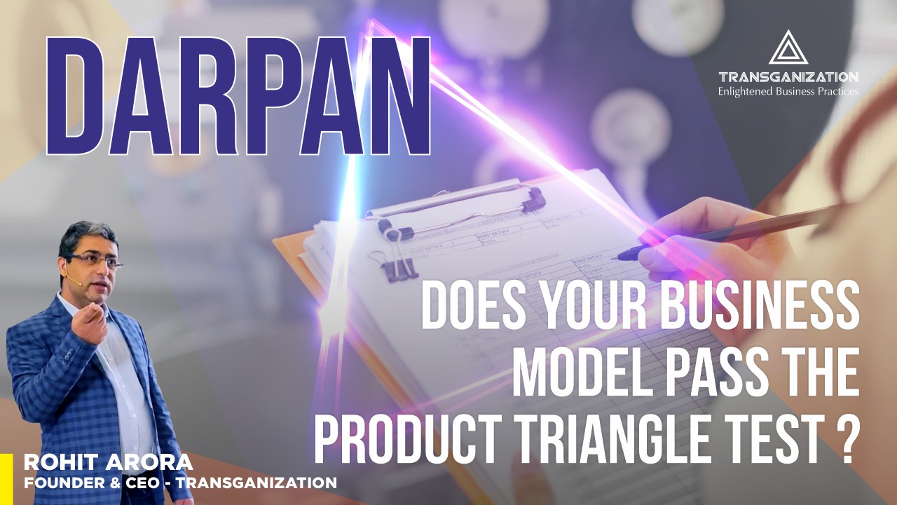 Does Your Business Model <br> pass  the Product Triangle Test